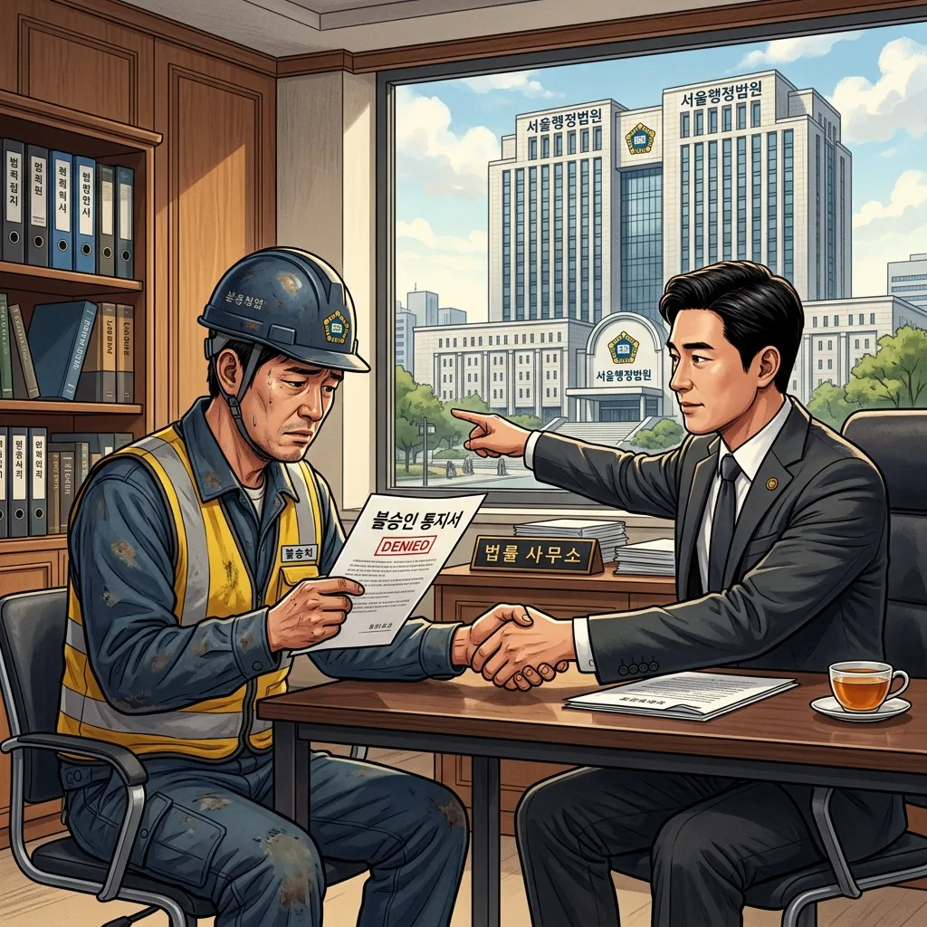산재 신청 거절 후 이의 신청·행정소송 전략: 불승인 결과를 뒤집는 법적 대응 가이드