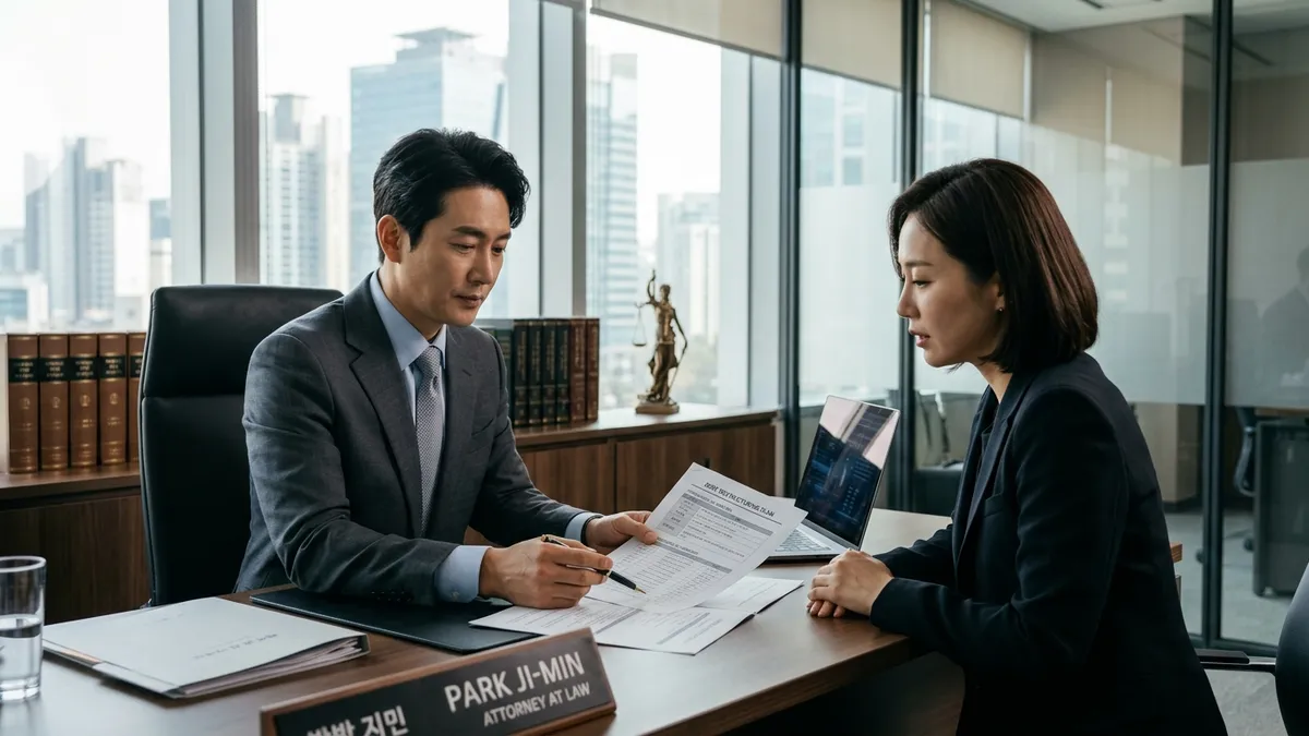개인회생 법률상담 변호사 체크리스트, 주제 일러스트