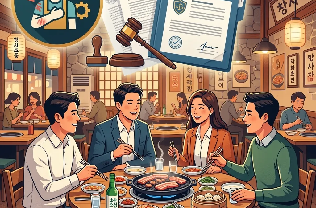 공식 회사 회식 중 다쳤을 때 정식 산재 신청 가능 여부와 인정 요건